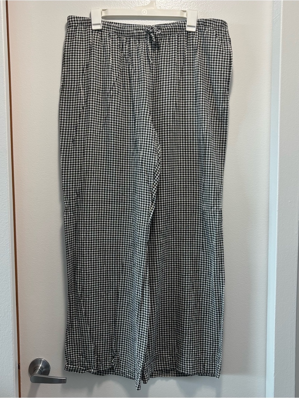 🖤Gingham Wide Leg Pants